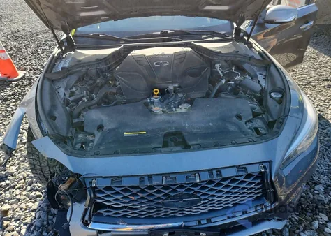 2019 Infiniti Q50 Luxe from USA, damaged, VIN JN1EV7AR1KM554594